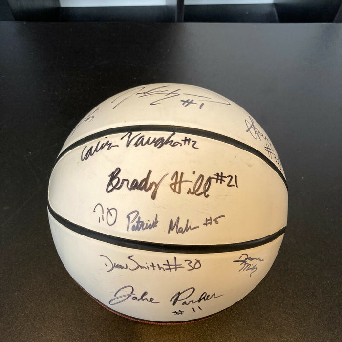 Patrick Mahomes 2013 Whitehouse Wildcats High School Team Signed Basketball JSA