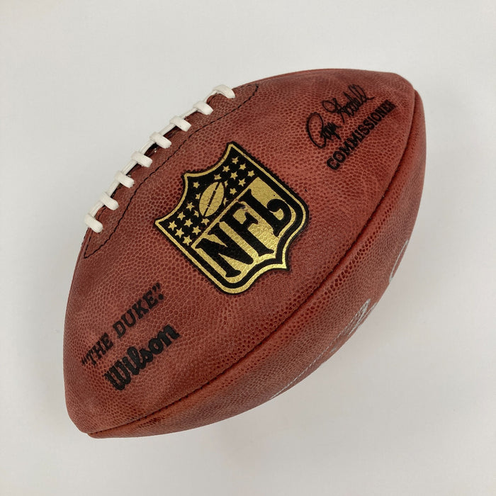 Tom Brady Signed Official Wilson NFL Game Football JSA COA