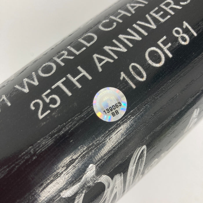 1981 Los Angeles Dodgers World Series Champs Team Signed Baseball Bat MLB Auth