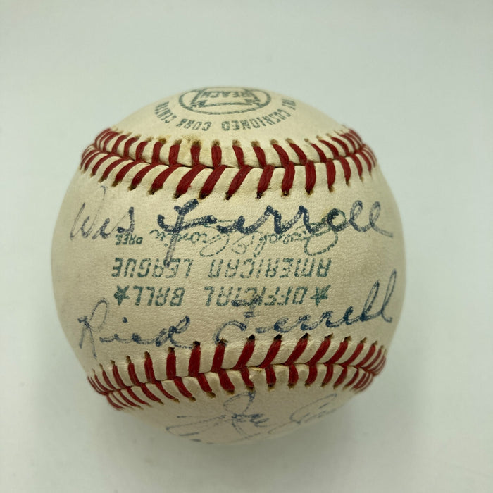 1933 Inaugural First Ever All Star Game Team Signed Baseball PSA DNA COA