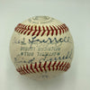1933 Inaugural First Ever All Star Game Team Signed Baseball PSA DNA COA