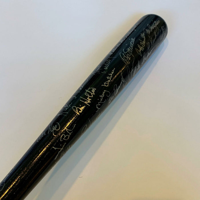 Extraordinary 1988 Los Angeles Dodgers WS Champs Team Signed Bat 36 Sigs PSA DNA