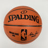 Trae Young Signed Official Spalding NBA Game Basketball Panini COA