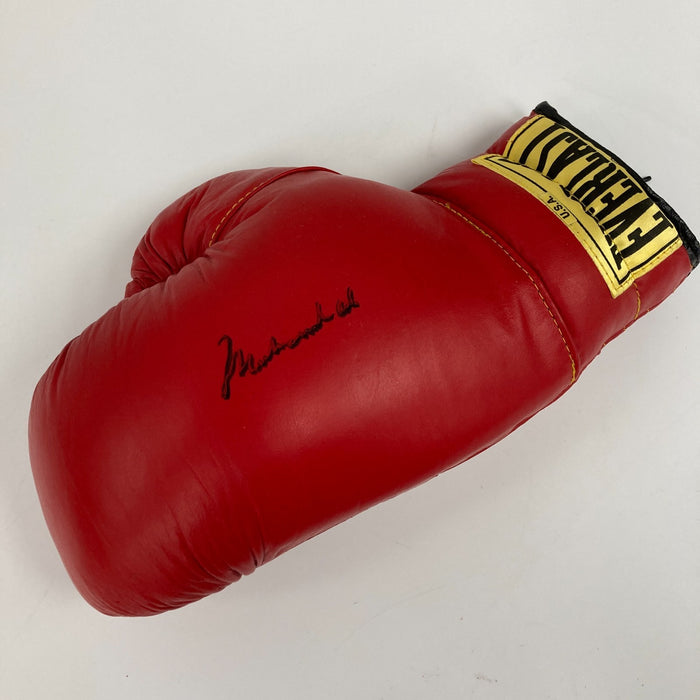 Muhammad Ali Signed Everlast Boxing Glove Beckett COA
