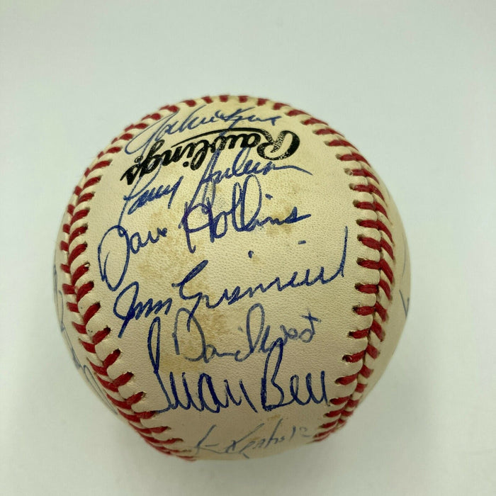1990's Philadelphia Phillies Team Signed Official National League Baseball