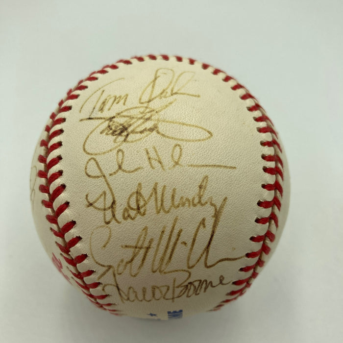 Todd Helton Pre Rookie 1997 Triple A All Star Game Team Signed Baseball