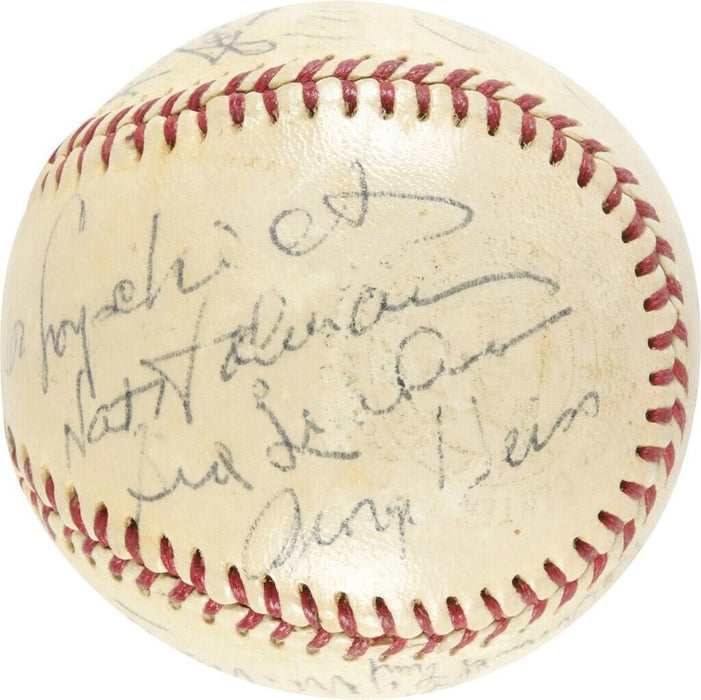 Vince Lombardi 1960's Hall Of Fame Signed Baseball PSA DNA Extremely Rare