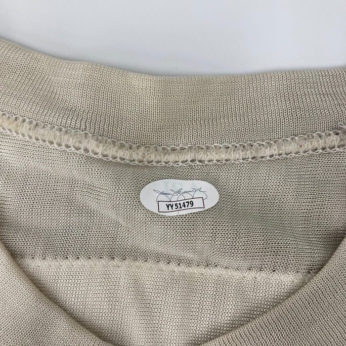 Earnest Byner Signed 1984 Cleveland Browns Game Issued Sand-Knit Jersey JSA COA