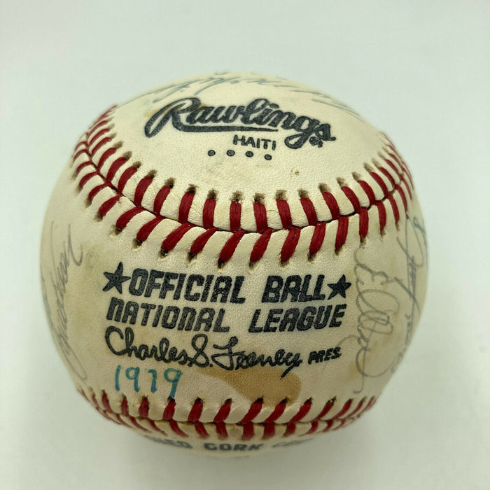 1979 Pittsburgh Pirates World Series Champs Team Signed NL Baseball JSA COA