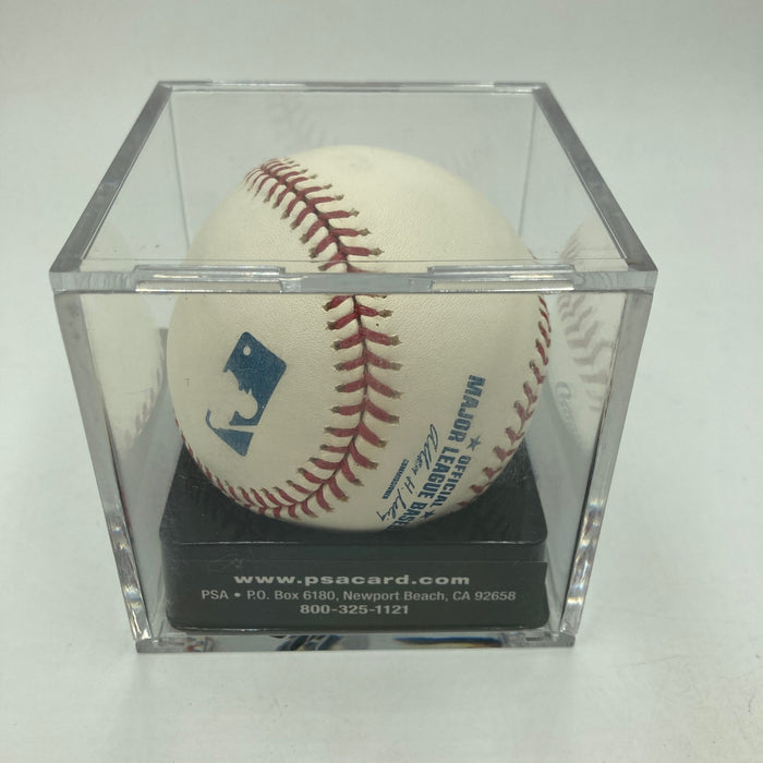 Ernie Banks Signed Major League Baseball PSA DNA Graded 10 GEM MINT