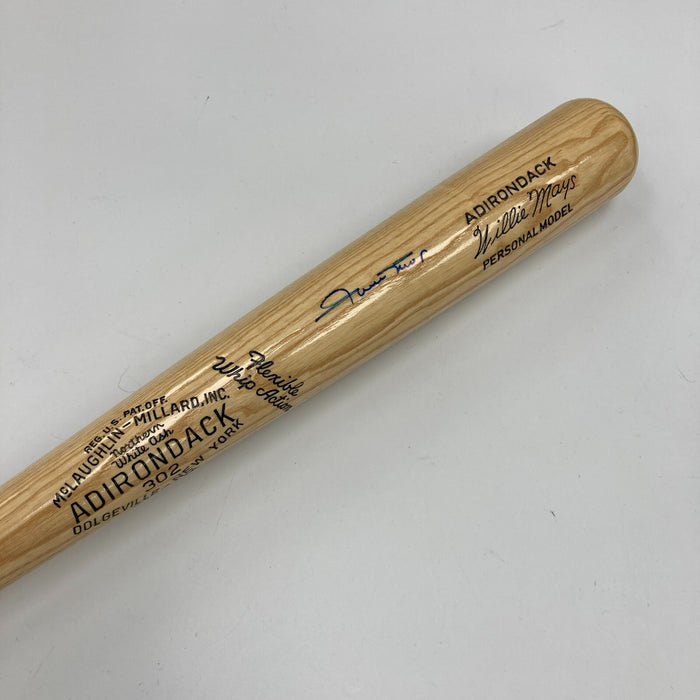 Nice Willie Mays Signed Louisville Slugger Game Model Baseball Bat JSA Sticker