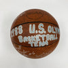 1988 Team USA Olympics Signed Basketball David Robinson JSA COA RARE