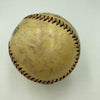 Honus Wagner Sweet Spot Signed Vintage 1940's Baseball Beckett COA