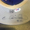 1990's Garry Sheffield Signed Game Used Los Angeles Dodgers Cap Hat PSA DNA COA