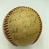 1945 St. Louis Browns Team Signed Official American League Harridge Baseball