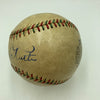 Stunning Babe Ruth Single Signed Autographed Baseball JSA COA