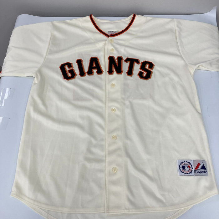 Willie Mays Signed Authentic Majestic San Francisco Giants Jersey With JSA COA