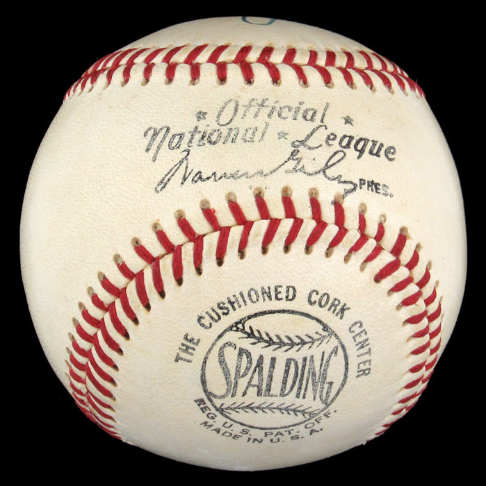 The Finest President Lyndon B. Johnson Signed National League Baseball JSA COA