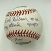Bob Gibson #45 Retired 9-14-1975 Signed Hall Of Fame MLB Baseball JSA COA