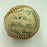 Nice 1953 Milwaukee Braves Team Signed Baseball 28 Sigs Eddie Mathews JSA COA