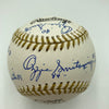 Incredible Ozzie Smith Gold Glove Signed Inscribed Baseball 13 Signatures! JSA