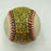 Gabby Hartnett Signed Hand Painted George Sosnak Folk Art Baseball