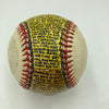 Gabby Hartnett Signed Hand Painted George Sosnak Folk Art Baseball