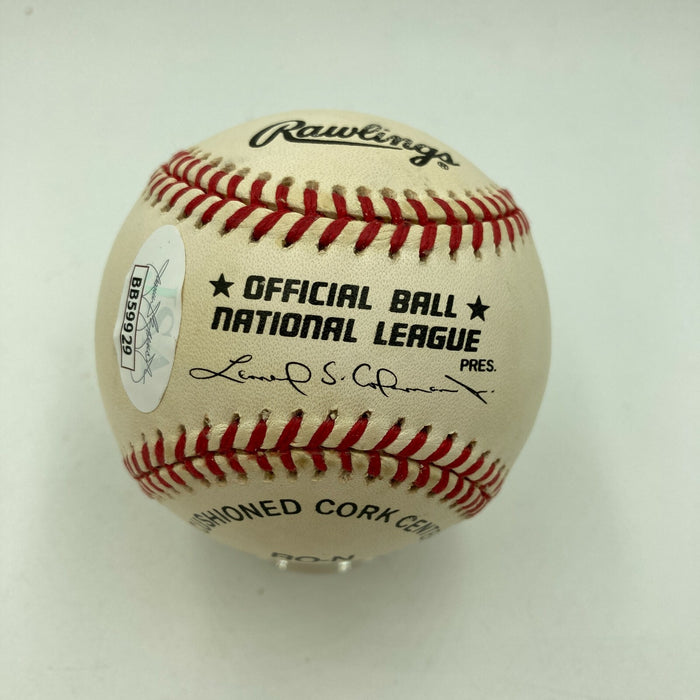 Beautiful John Glenn Single Signed National League Baseball JSA COA NASA