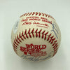 1986 New York Mets World Series Champs Team Signed W.S. Baseball JSA COA