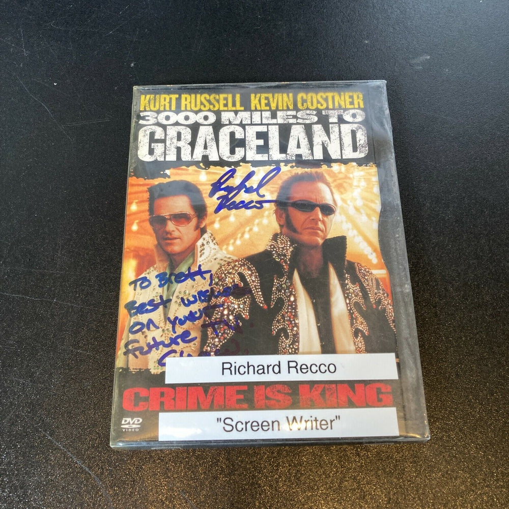 Richard Recco 3,000 Miles To Graceland Signed Autographed DVD