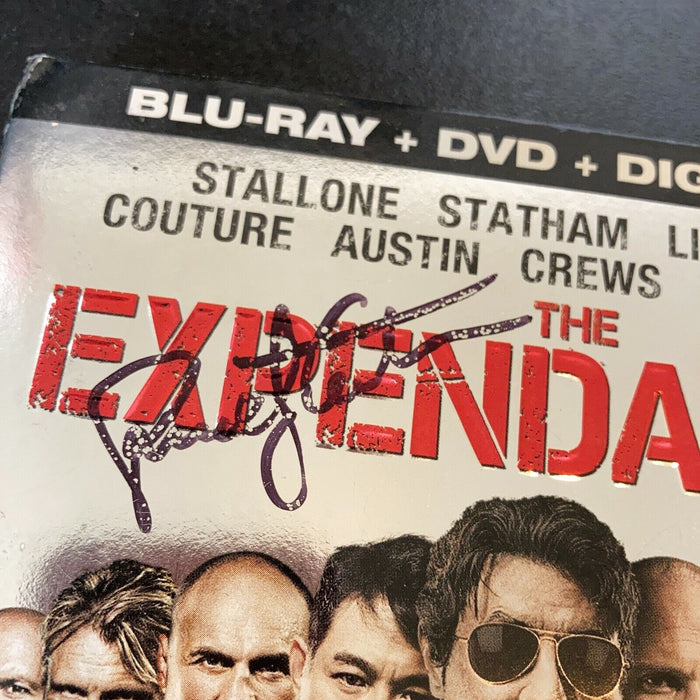 Randy Couture Signed Autographed The Expendables DVD With JSA COA