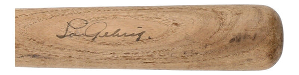 The Finest Lou Gehrig Signed Mini Baseball Bat PSA DNA COA GRADED MINT 9