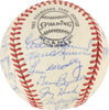 Mickey Mantle Joe Dimaggio Sweetspot Yankees Greats Signed Baseball JSA COA