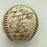 1972 Oakland A's Athletics World Series Champs Team Signed Baseball JSA COA