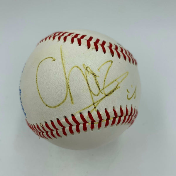 Chaz Single Signed Autographed Baseball WWE Wrestling With JSA COA