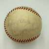 Jackie Robinson 1962 Hall Of Fame Induction Signed Baseball JSA COA
