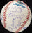 Beautiful Hank Aaron Yogi Berra Kirby Puckett HOF Multi Signed Baseball PSA DNA