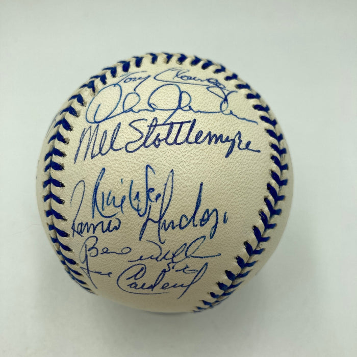 1998 New York Yankees World Series Champs Team Signed Baseball JSA COA