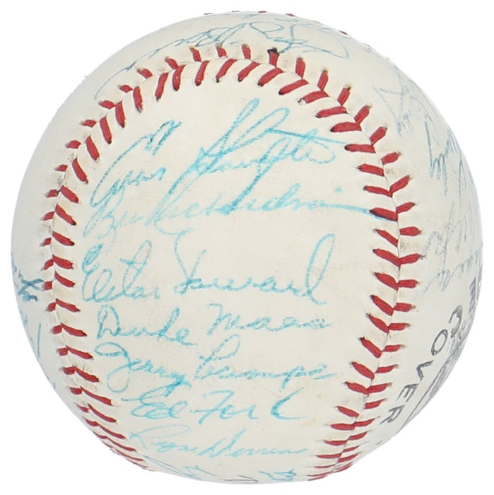 1958 New York Yankees WS Champs Team Signed Baseball Collection 33 Balls PSA JSA