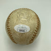 Larry Goetz Umpire Signed 1940's National League Frick  Game Used Baseball JSA