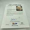 Mickey Mantle Hall Of Fame 1974 Signed Baseball PSA DNA COA HOF