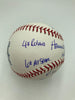 Bruce Sutter Full Name Signed Heavily Inscribed STAT Baseball PSA DNA COA
