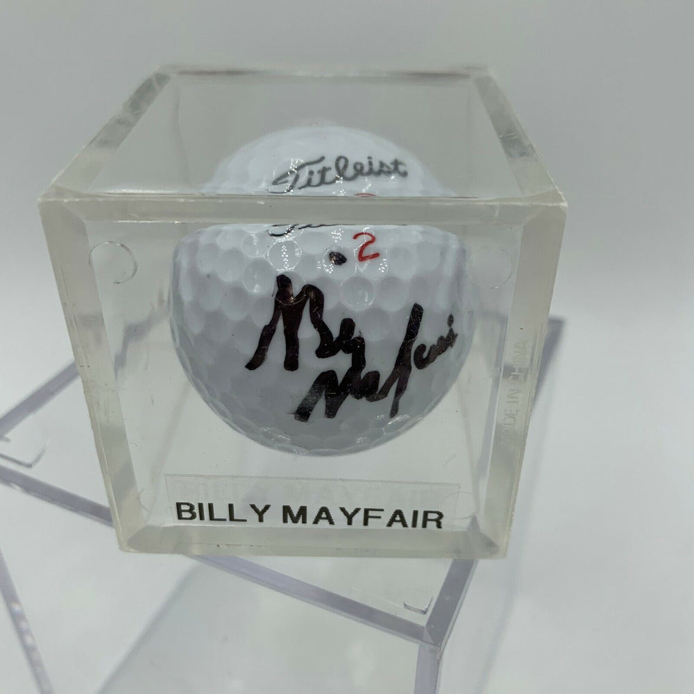 Billy Mayfair Signed Autographed Golf Ball PGA With JSA COA