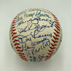 Mickey Mantle Joe Dimaggio New York Yankees Greats Signed Baseball 35 Sigs JSA