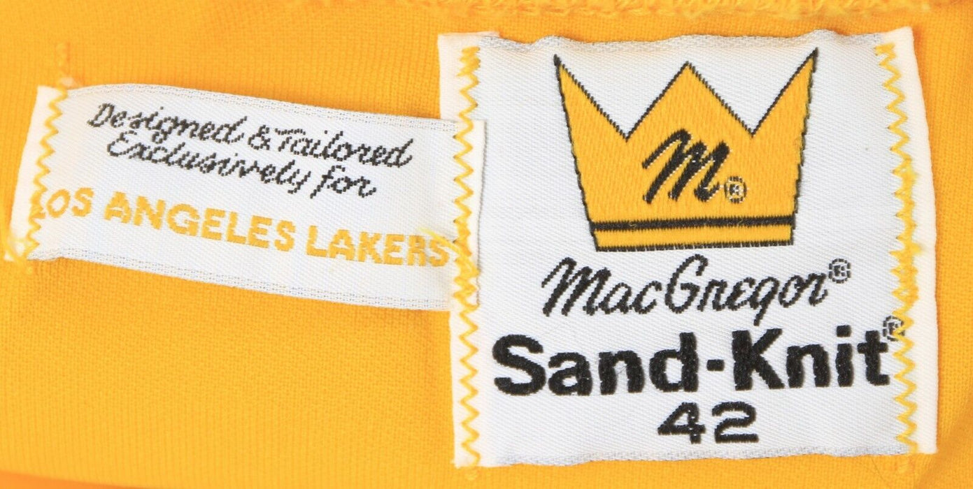 1987 Los Angeles Lakers "Showtime" Game Used Warm Up Suite W/Pants MEARS COA