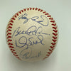 1986 New York Mets World Series Champs Team Signed W.S. Baseball JSA COA