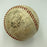 1962 New York Yankees W.S. Champs Team Signed Baseball Mickey Mantle JSA COA