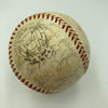 1962 New York Yankees W.S. Champs Team Signed Baseball Mickey Mantle JSA COA