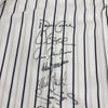 1999 New York Yankees Team Signed World Series Jersey Derek Jeter JSA COA