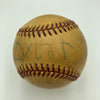 Bob Dylan Single Signed American League Baseball JSA COA RARE
